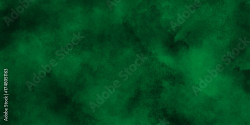 Abstract grunge green texture Surface Background, Moody green grunge background with a wispy cloud effect. Ideal for website headers, abstract green grunge texture with green stains, 