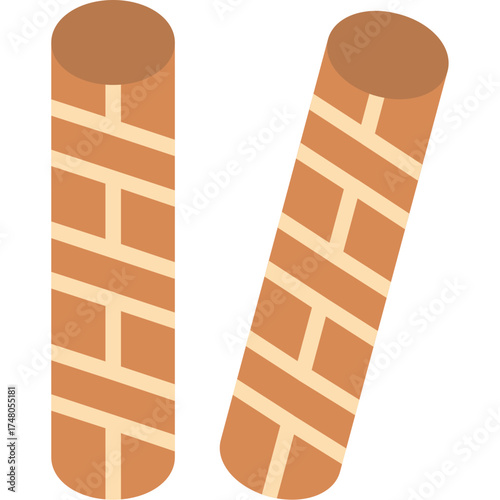 Wafer Rolls Icon
