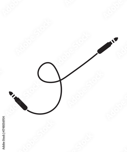 cable icon, vector best flat icon.