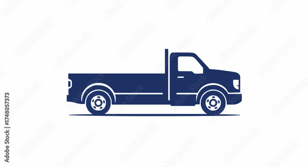 Obraz premium Truck vector illustration 6