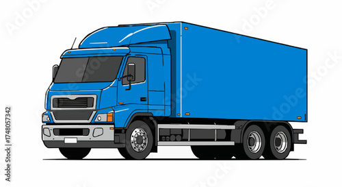 Truck vector illustration 8