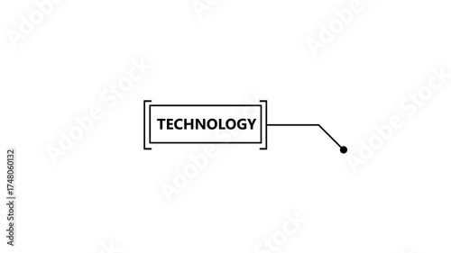 HUD elements on black background. HUD call out elements pack animation. Animation of HUD elements with text technology. callous for text.