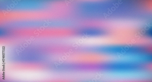 Bild auf Leinwand Abstract Colorful Smooth Pastel Streams Grain Effect Backdrop