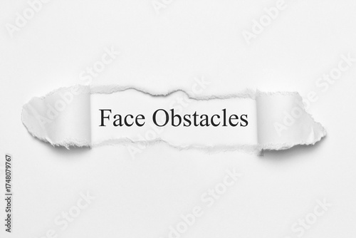Photos Face Obstacles