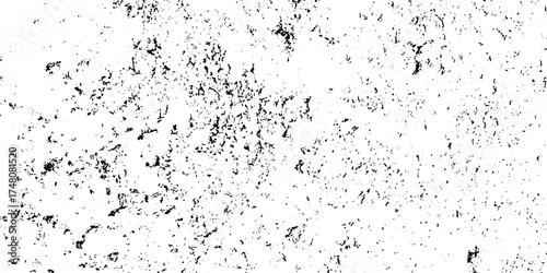 Grunge vintage white and black vector wall distressed dirty noise rust cracked pain background. messy dusty chalk splat dirt rusty noise overlay concrete wall texture background.	
