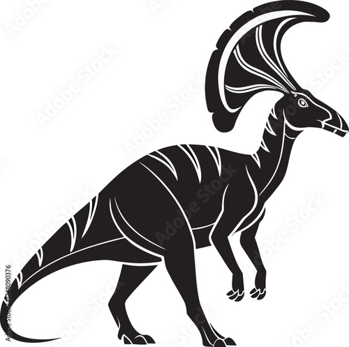 Parasaurolophus Vector