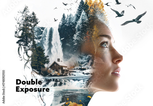 Double Exposure Photo Effect