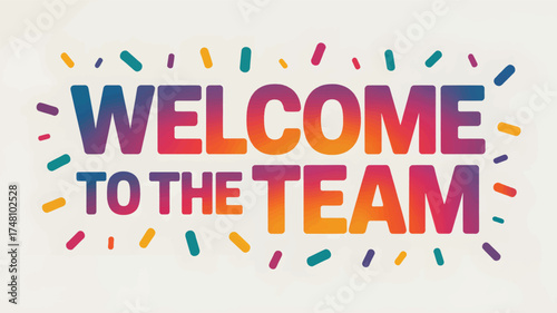 Welcome team new hire onboarding introduction greeting company employee teamwork collaboration success 100 silhouette