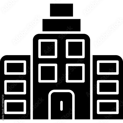 Office BuildingIcon Vector Element