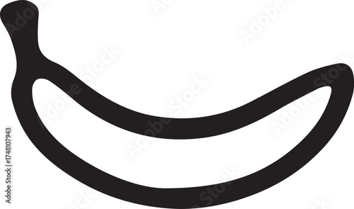 Banana Outline Icon