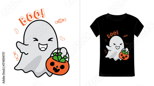 Hallween T-Shirt Design