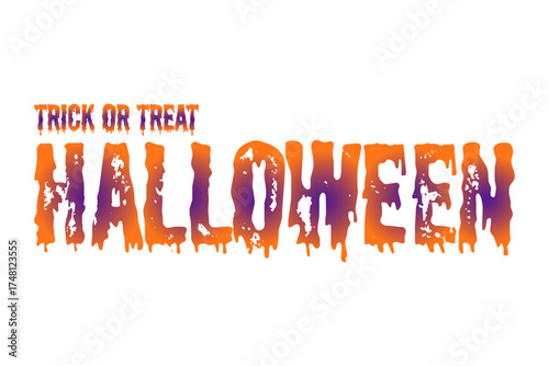 Halloween - ハロウィンHalloweenの文字の、よく目立つロゴマーク
