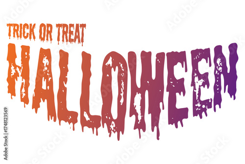 Halloween - ハロウィンHalloweenの文字の、よく目立つロゴマーク
