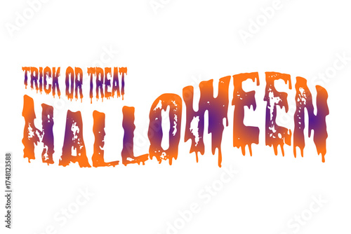 Halloween - ハロウィンHalloweenの文字の、よく目立つロゴマーク
