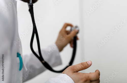 Medical professional examin...