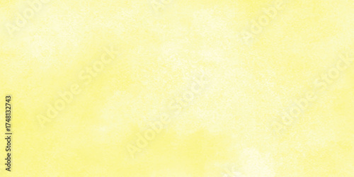 Soft pale yellow watercolor background with cloudy abstract texture.