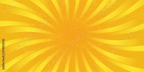 Ray sun light. Sunburst background. Radial circle line. Pattern starburst. Comic beam lines. Sun effect rays. Abstract firework. Concentration stripe. Cartoons lightning style. Vector illustration