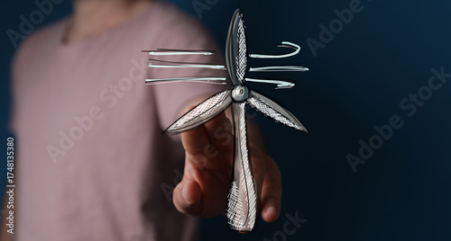 Eco-friendly energy, wind p...