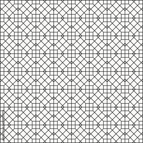 Geometric shapes line pattern background in black and white shades for banners, wall décor, textiles, interior design and more.