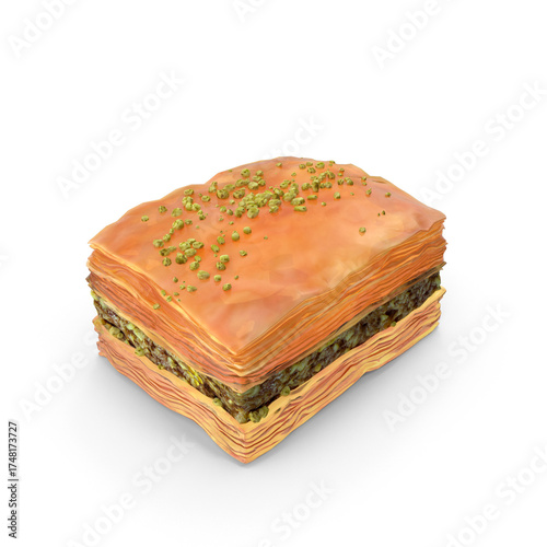 Baklava Dessert Piece