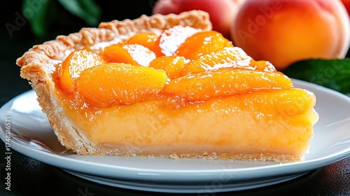 A Delicious Slice of Peach Pie
