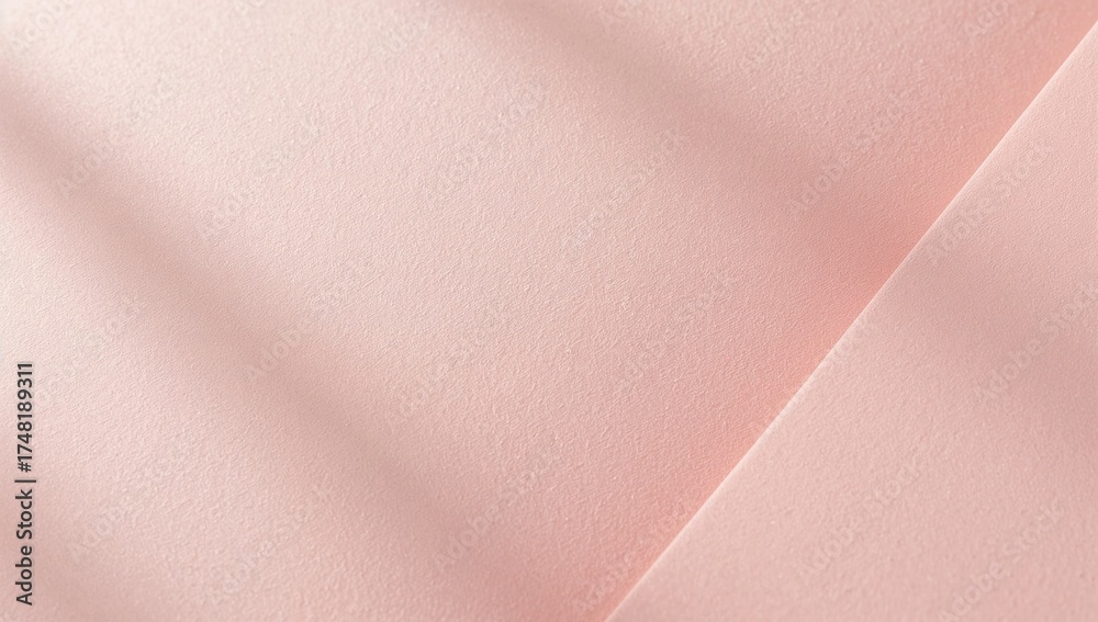 Fototapeta premium Pastel Pink Texture with Subtle Light and Shadow Play