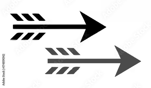 Bold Dual Arrows Vector.eps