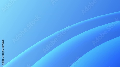 Blue Ripple Circles Expanding and Fading Background Video