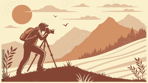 Landscape Photography Silhouette.