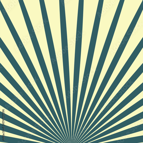  begie and seegreen colour sunbrust arc pattern. Texture for dress, paper,clothes,tablecloth.,net, grid.Copy space for your text and your business.Vector illustration..