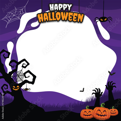 Happy Halloween Twibbon for Celebrate Halloween Day