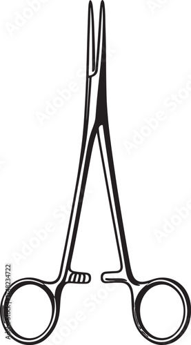 Medical Surgical instrument Forceps Used in Operation