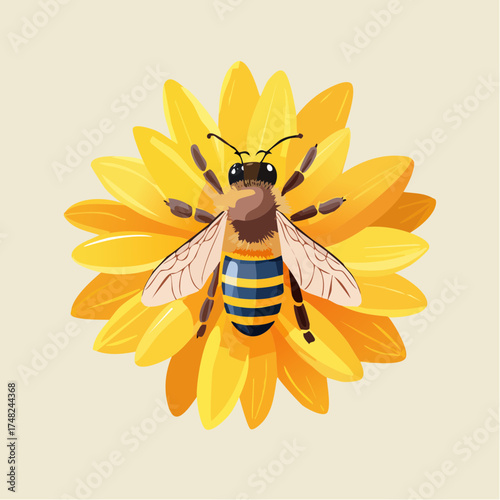 Bienen im Blütenmeer