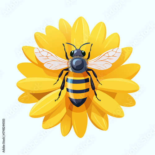 Bienen im Blütenmeer