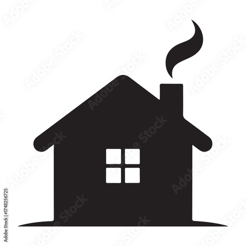 home icon on a white background. vector illustration EPS 10