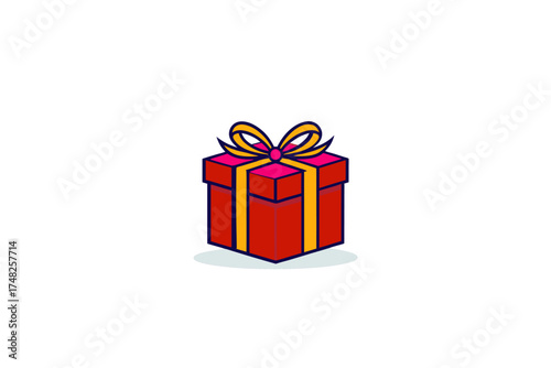 gift box isolated on white