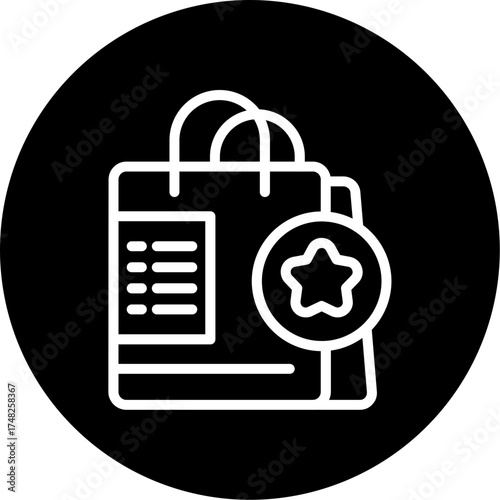 Featured Product Vector Icon Design