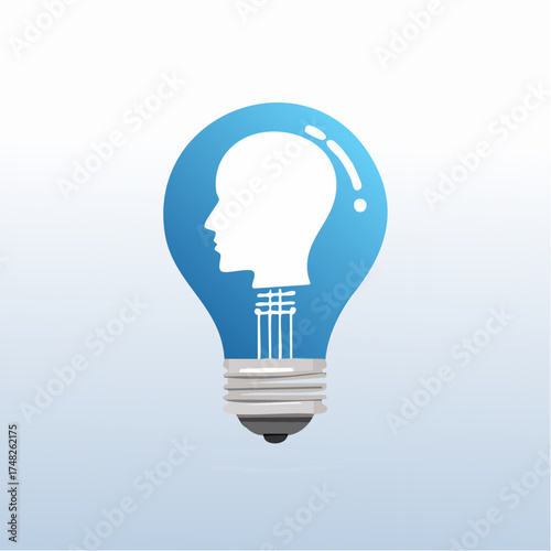 Creative intellect: A conceptual illustration of human thought and innovation