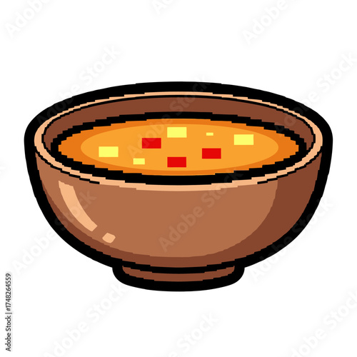 A Delicious Bowl of Hearty Vegetable Soup.