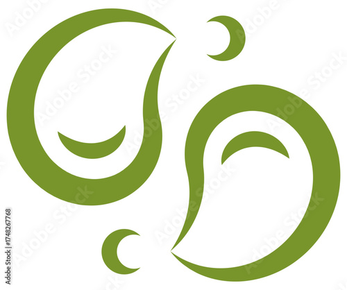 Droplet icon vector representing cholesterol levels, heart health, and nutrition balance awareness.