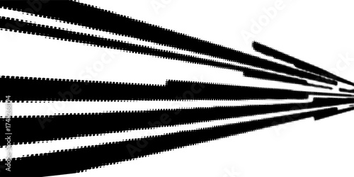 Comic book speed lines isolated on white background stripe effect style for manga speed frame, superhero action, explosion background. Motion line effect, pop art.