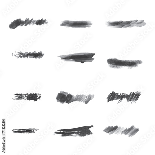 線　墨　黒　セット