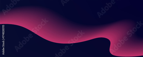 Dark blue abstract background with glowing red wave lines. futuristic background Modern concept technology. vector Eps 10
