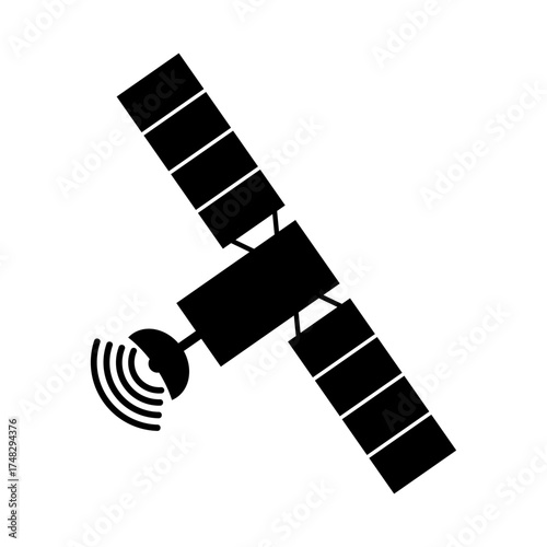 satellite illustration design
