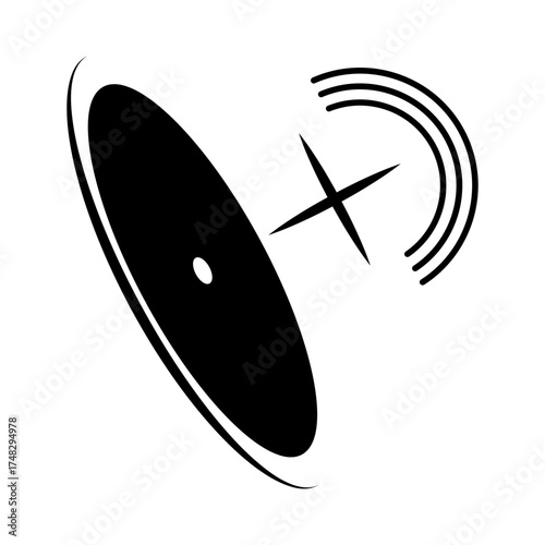 satellite illustration design