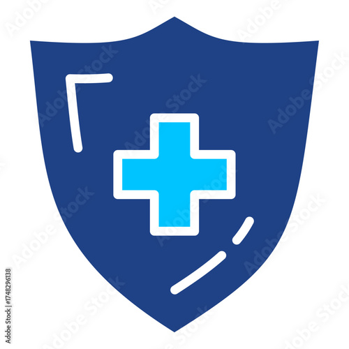 Health Insurance Simple Vector Icon Collection