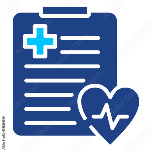 Health Check Simple Vector Icon Collection
