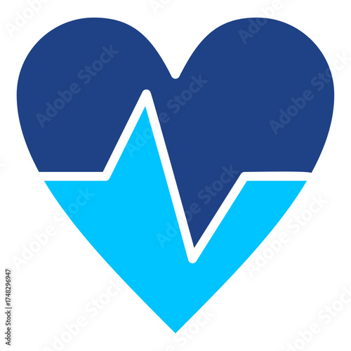Heart Rate Simple Vector Icon Collection