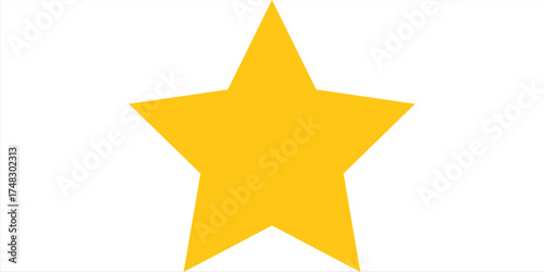 A collection of customer product review icons with two stars, featuring a flat icon with a yellow five-star rating for apps and websites. Represents quality, customer ratingsPrint