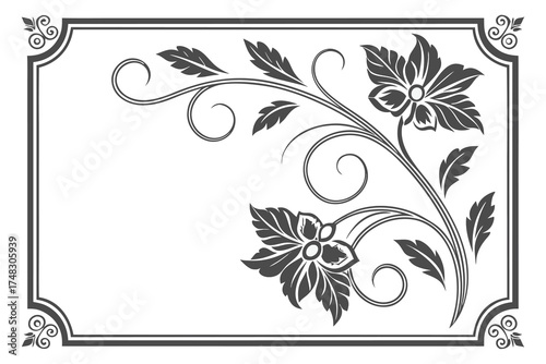 Vintage Blank Ribbon Banners Vector Silhouette – Retro Decorative Label and Scroll Design Elements